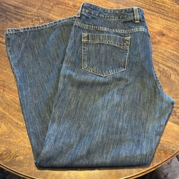 Eddie Bauer low rise bootcut jeans 16 short - Picture 3 of 7